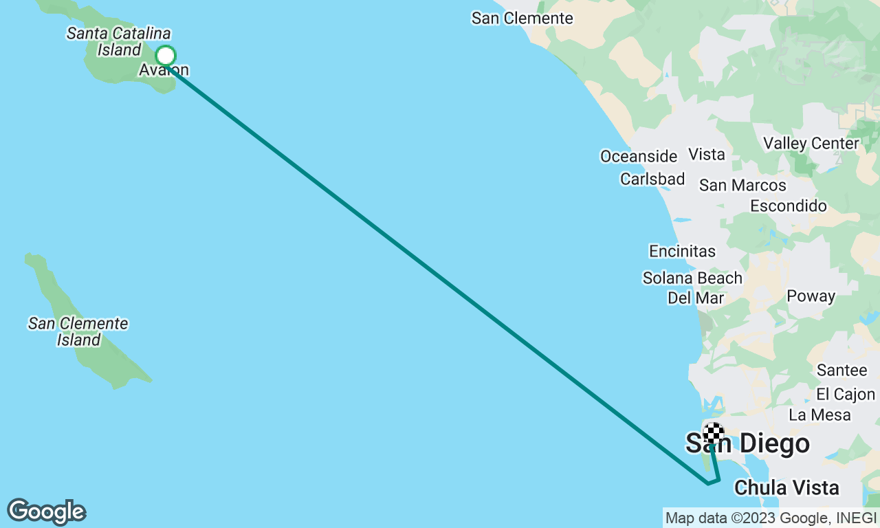 Avalon to San Diego