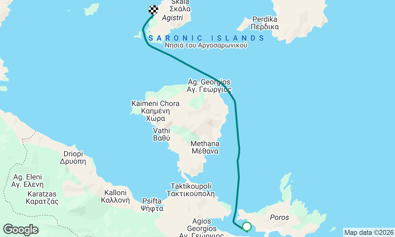 Voyage map