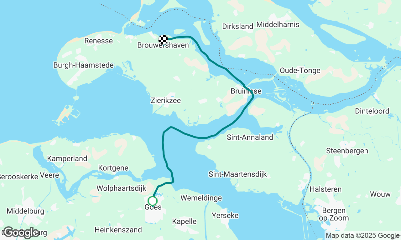 Goes to Brouwershaven