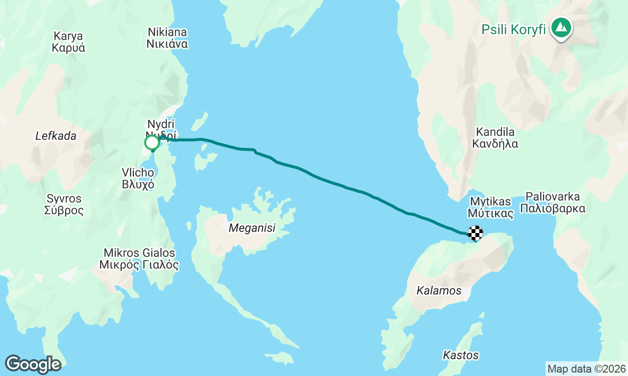 Voyage map