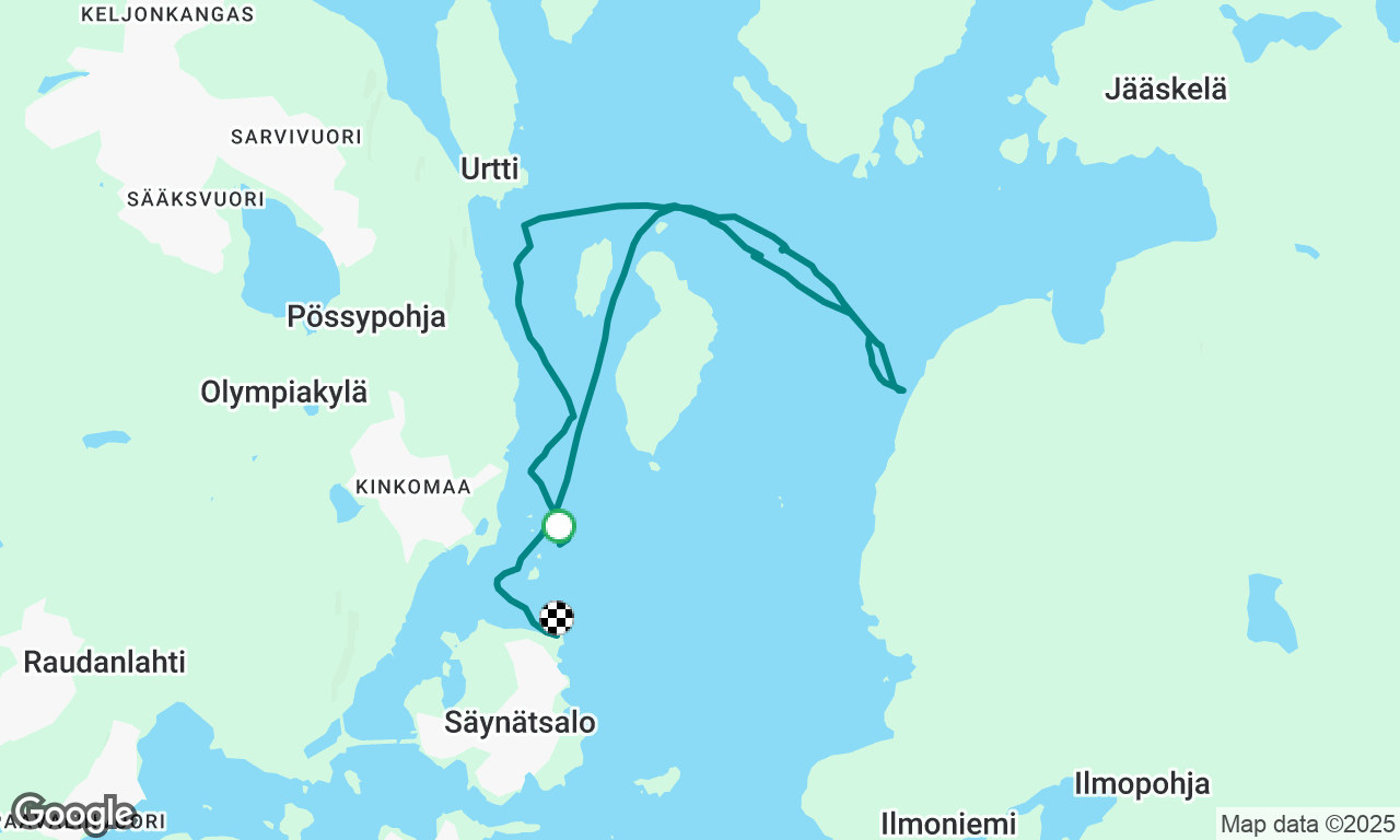 Iso-poro myrskyssä