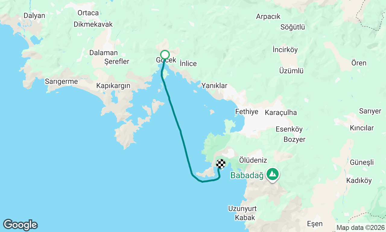 Voyage map