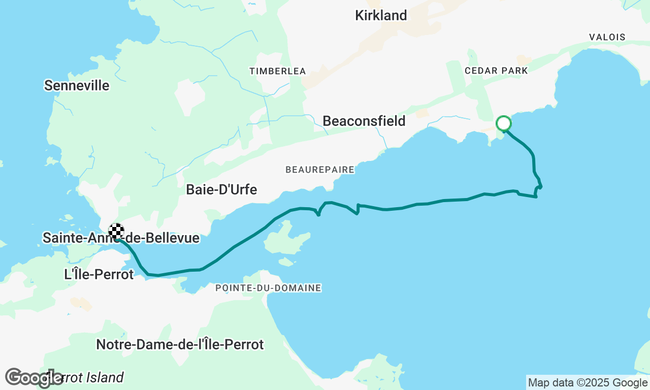 Sailing with Sylvia and Alain to Saint Ann