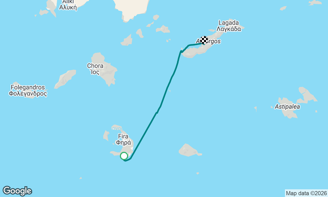 Voyage map