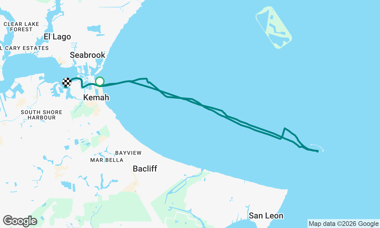 Redfish Island anchor 