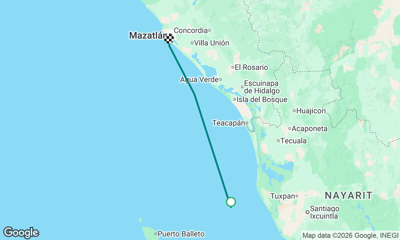 Voyage map