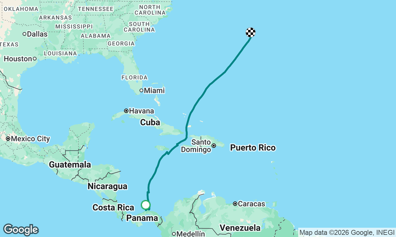 Penelope- Panama to Bermuda