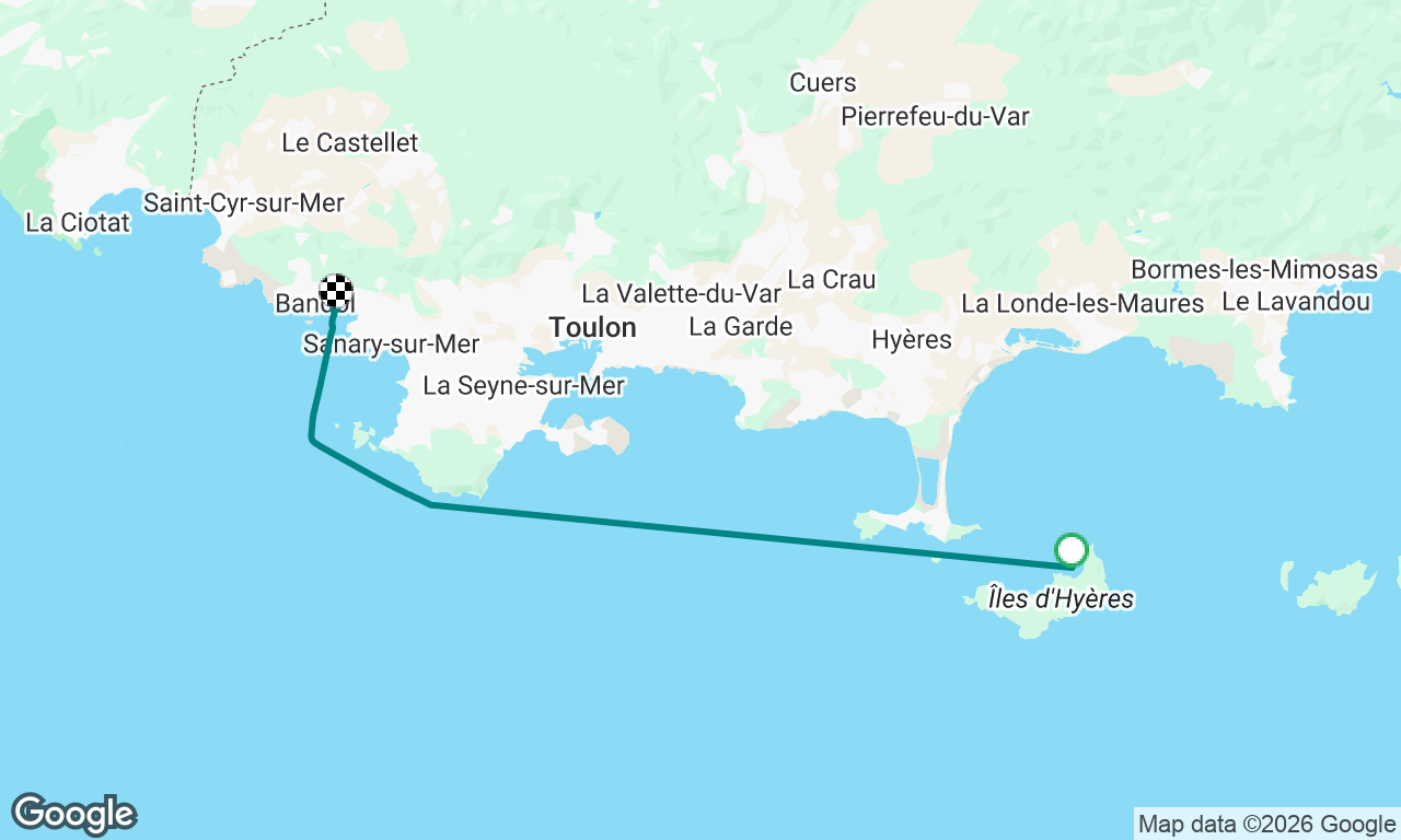 Voyage map