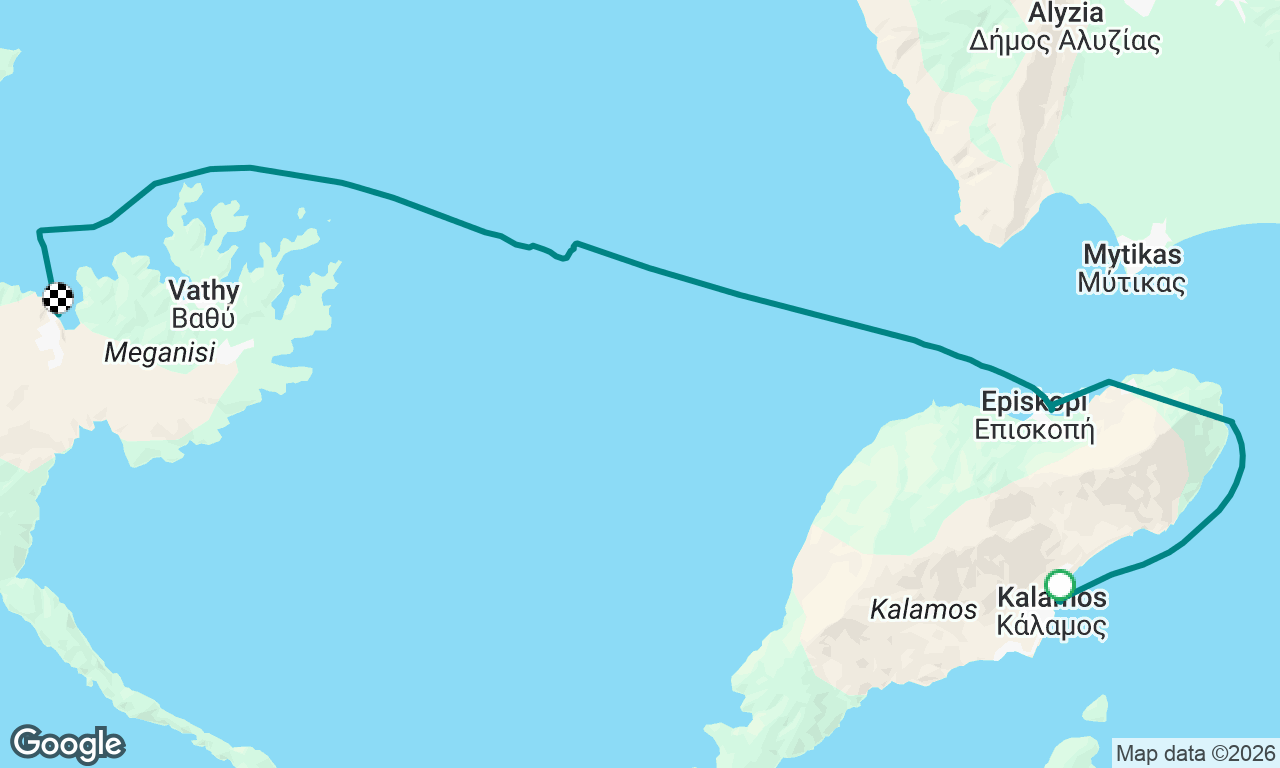 Voyage map