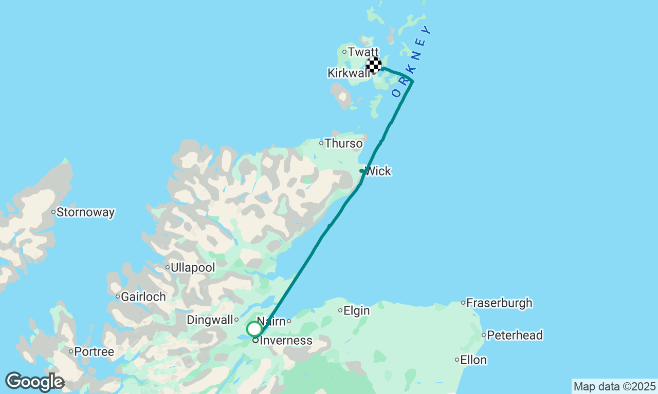 Scotland to Orkney