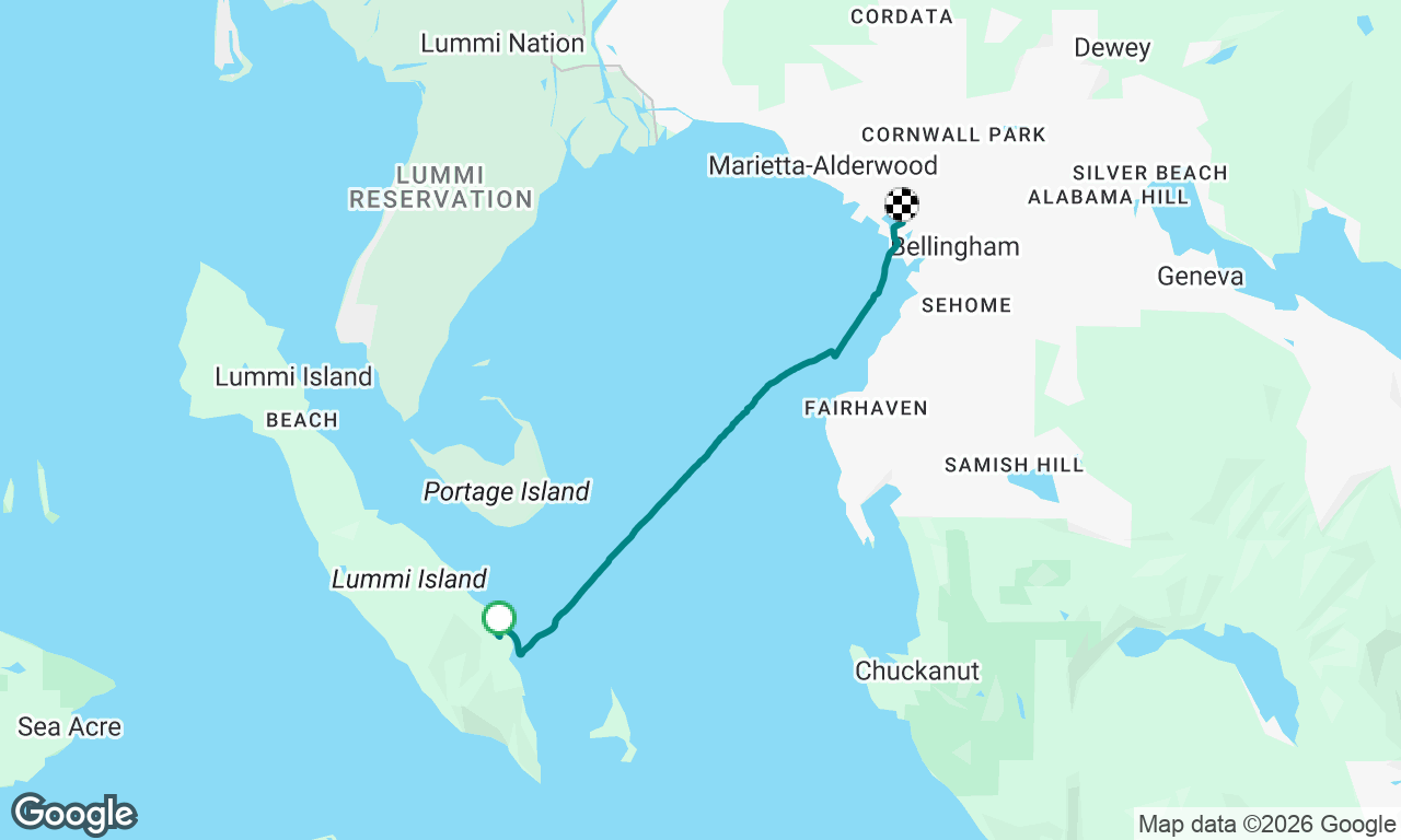 Voyage map