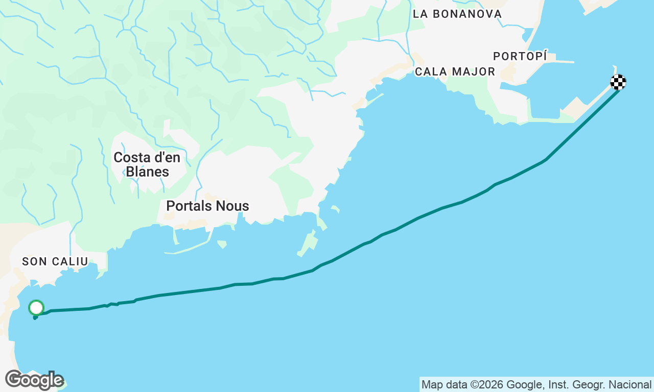 Voyage map