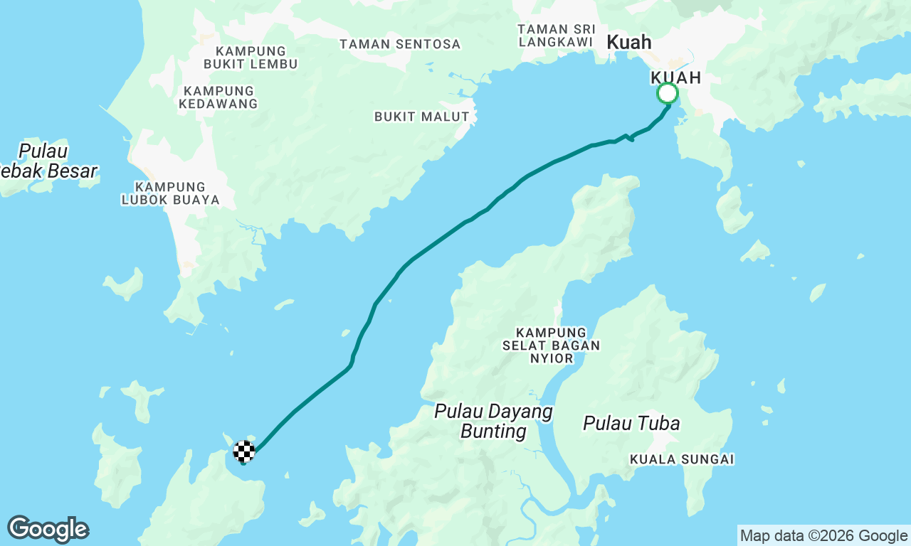 Kuah - Pulau Singa Besar