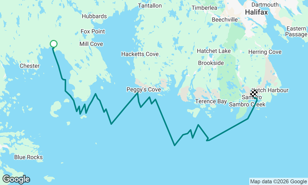 East River to Sambro Harbour