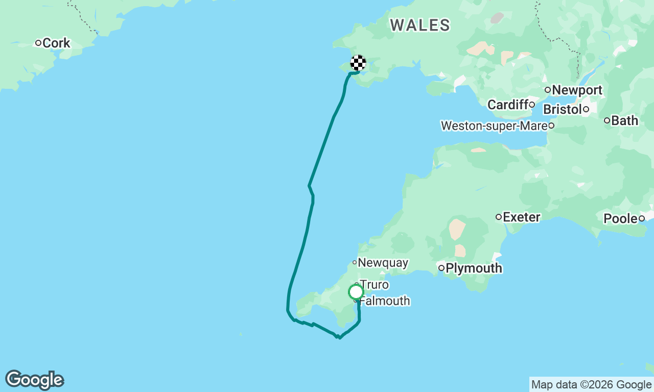 Falmouth to Milford Haven Halcyon Delivery