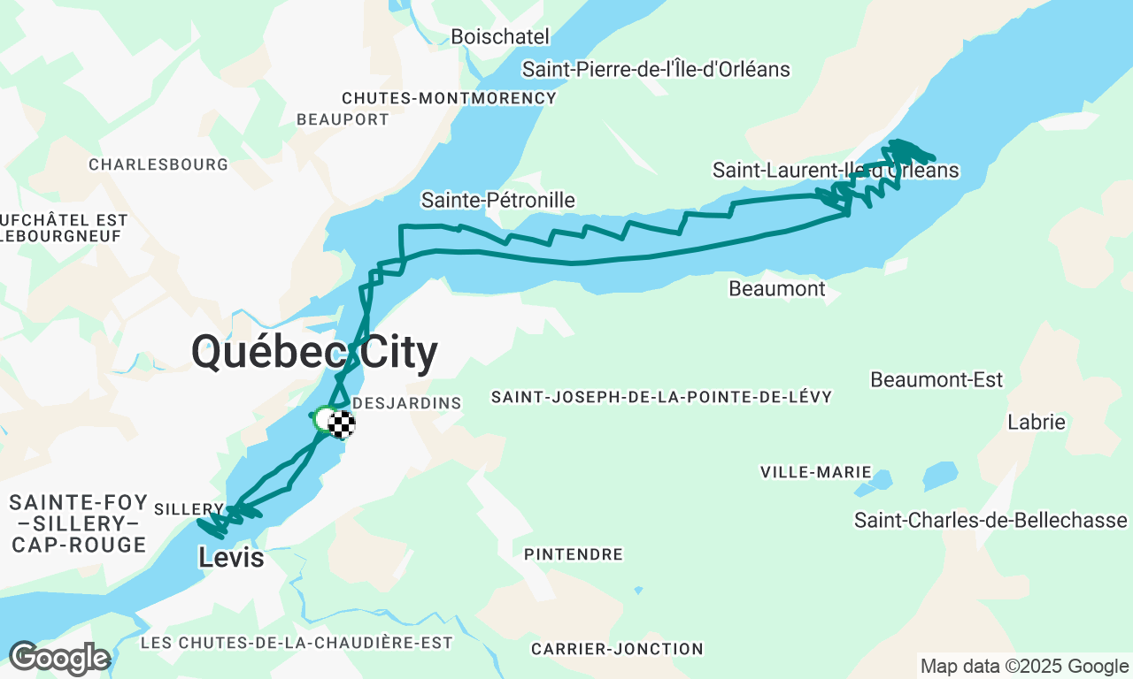 Voyage map