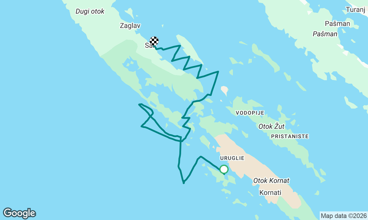 Voyage map
