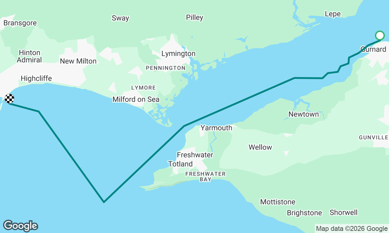 JOG Cowes - Poole race