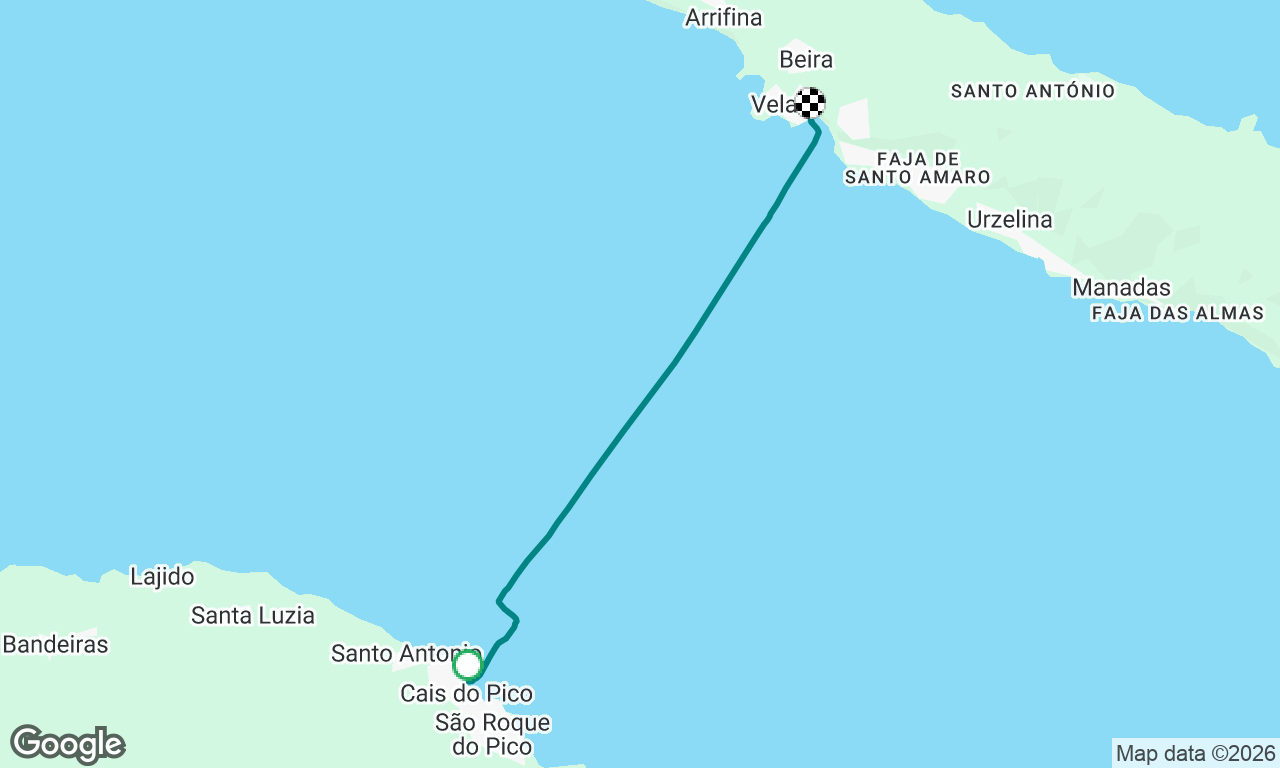 Voyage map