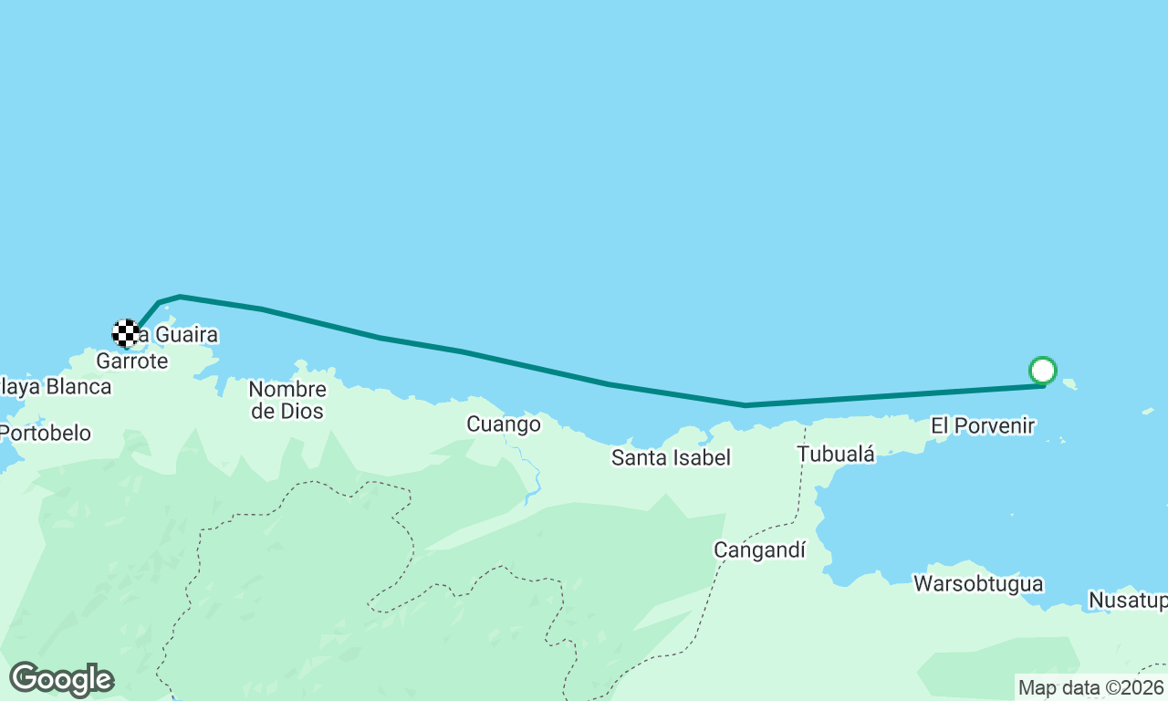 Chichime to Linton Bay