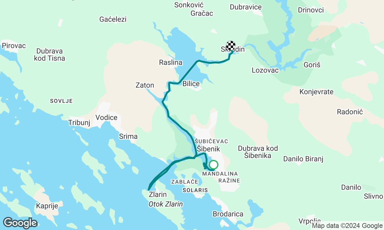  Zlarin - Skradin