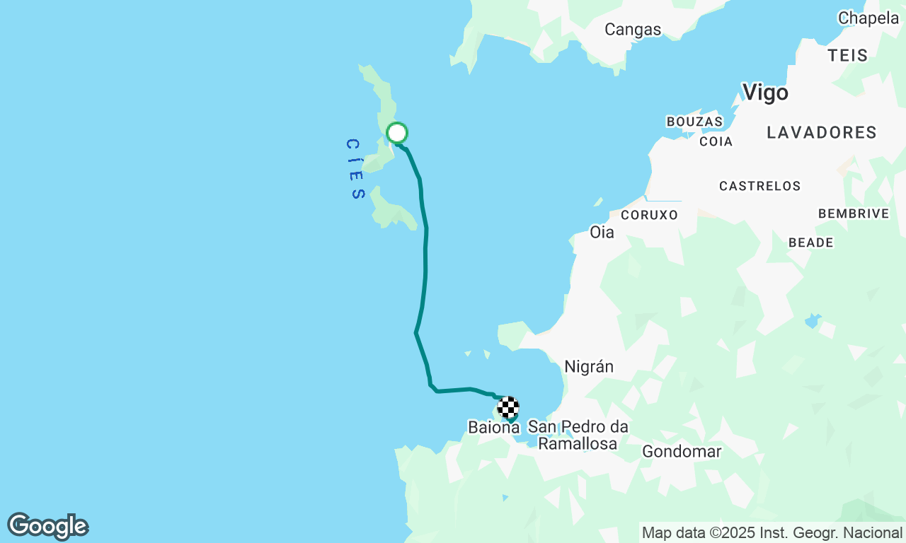 Lunch to Biaona  - last night on Blue Jay 