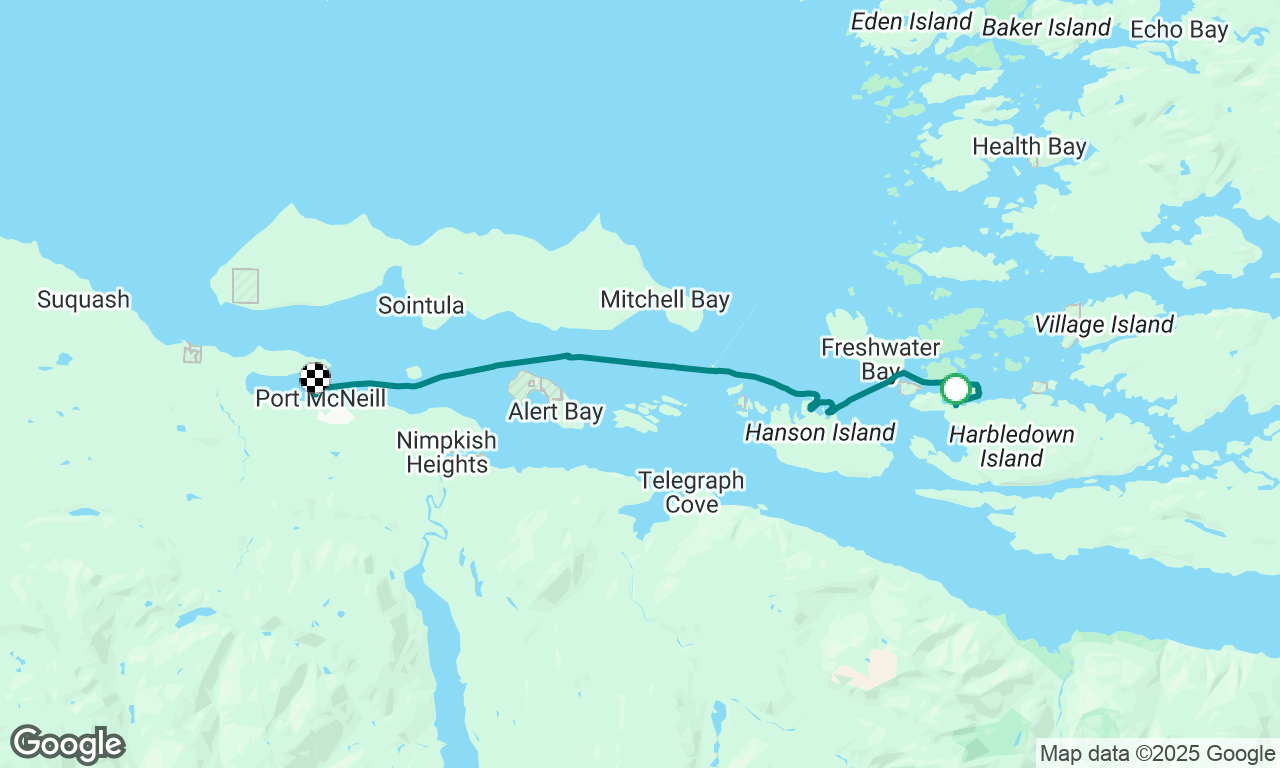 Day 23 - Mound Island to Port McNeill