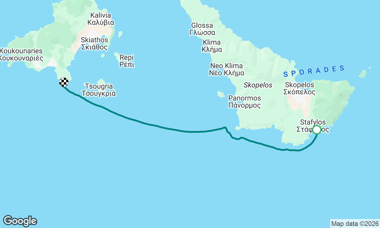 Voyage map