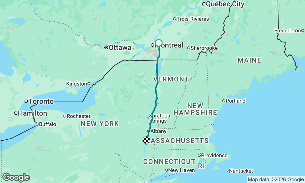 Chambly to Catskill