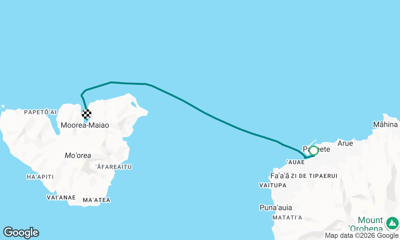 Voyage map