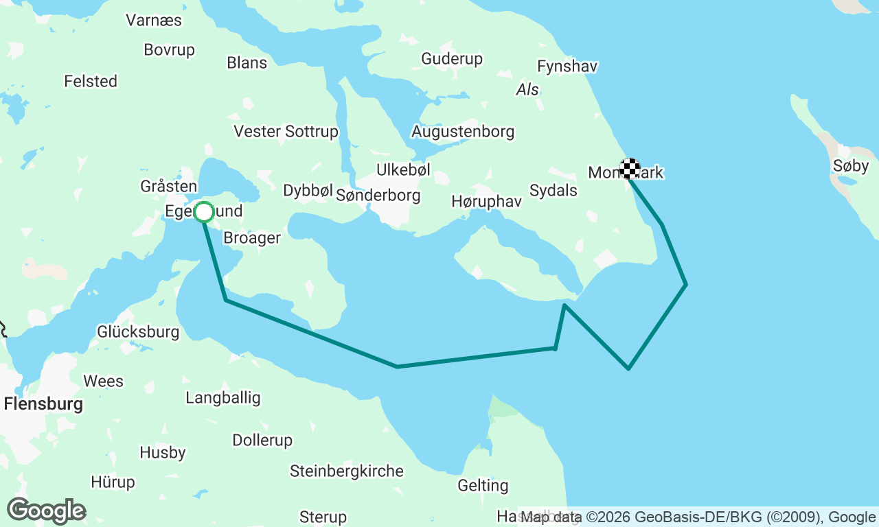 Segel Urlaub August Tag 2