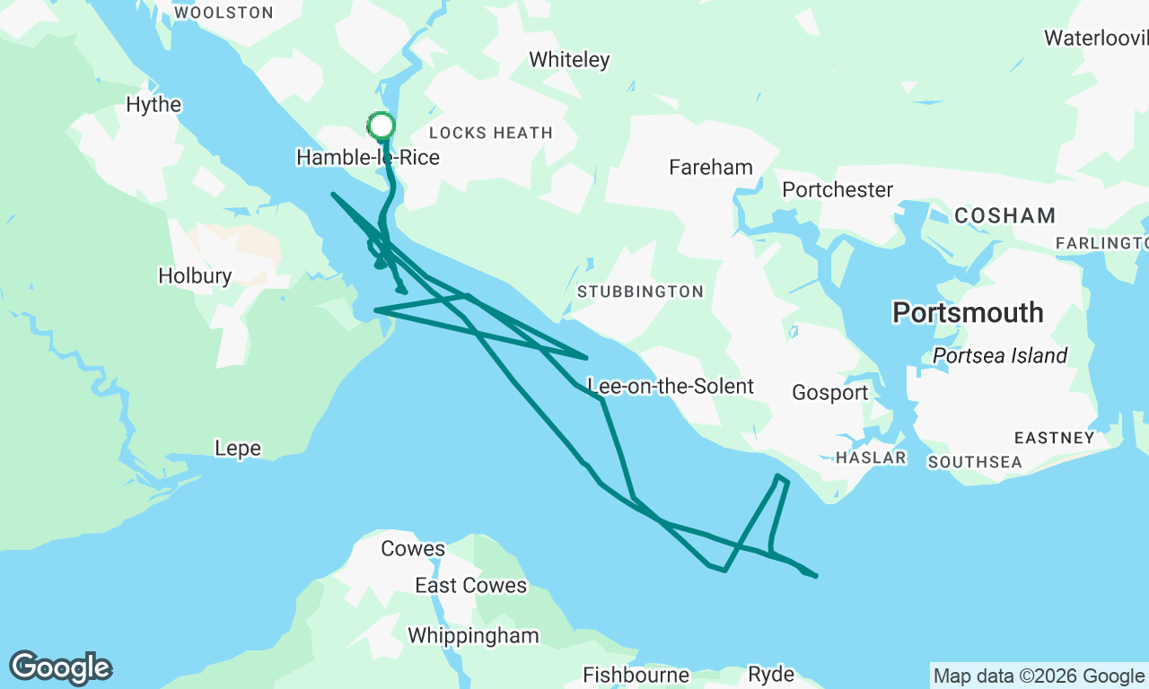 Voyage map