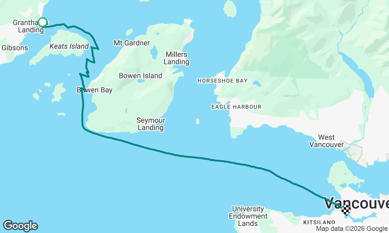 Voyage map