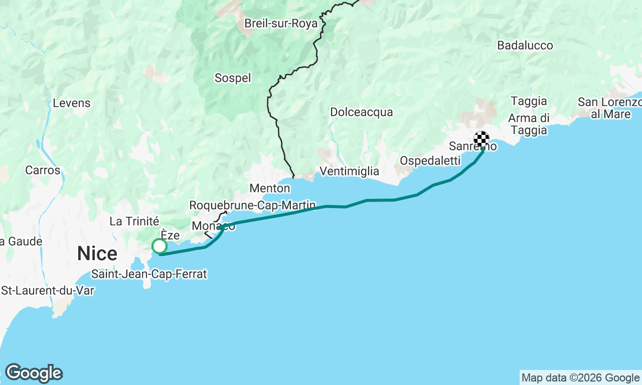Voyage map