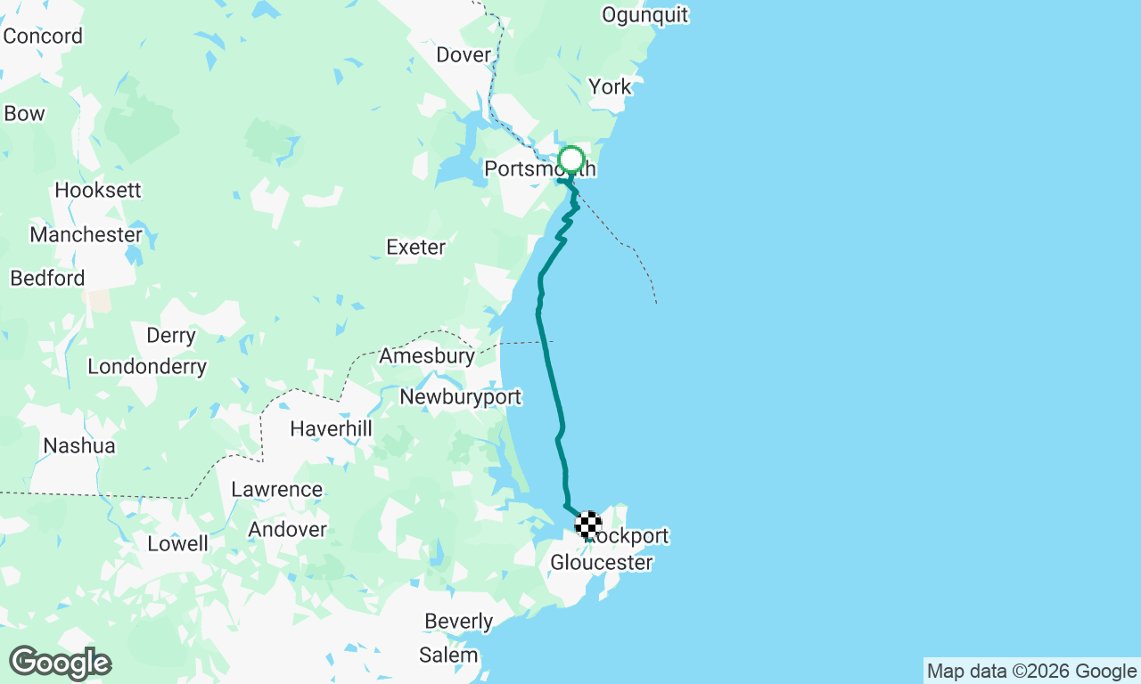 Portsmouth to Annisquam
