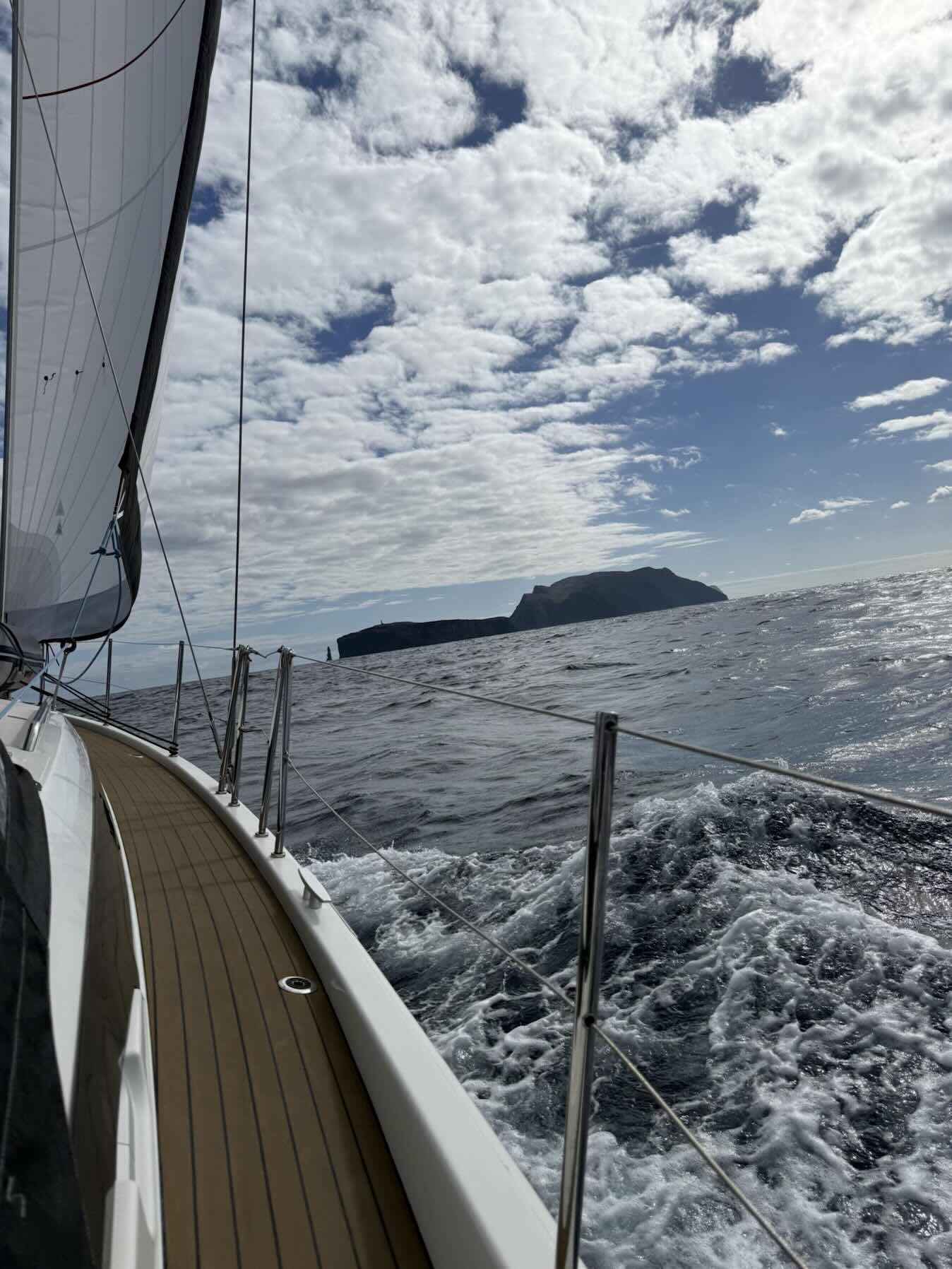Night on anchor in the middle of the Atlantic. _B69BA277-3902-406E-AD89-4FF4C86AF3B1