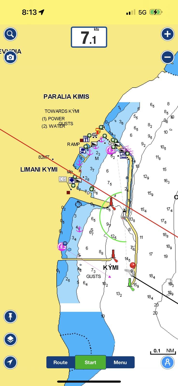 Bones Miles Flotila 
Leg 5
Lavrio to Kimi_A1331A0C-CF0D-4584-B790-DAE856E74971