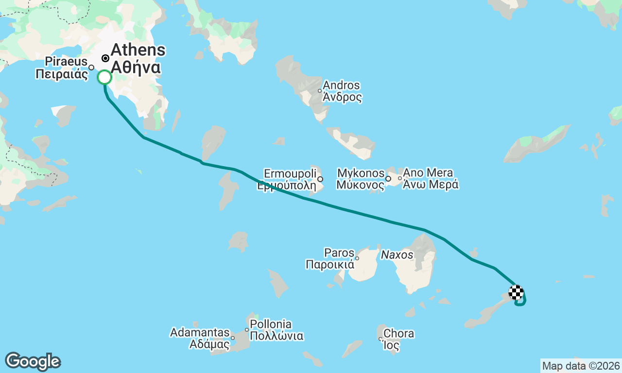 Voyage map