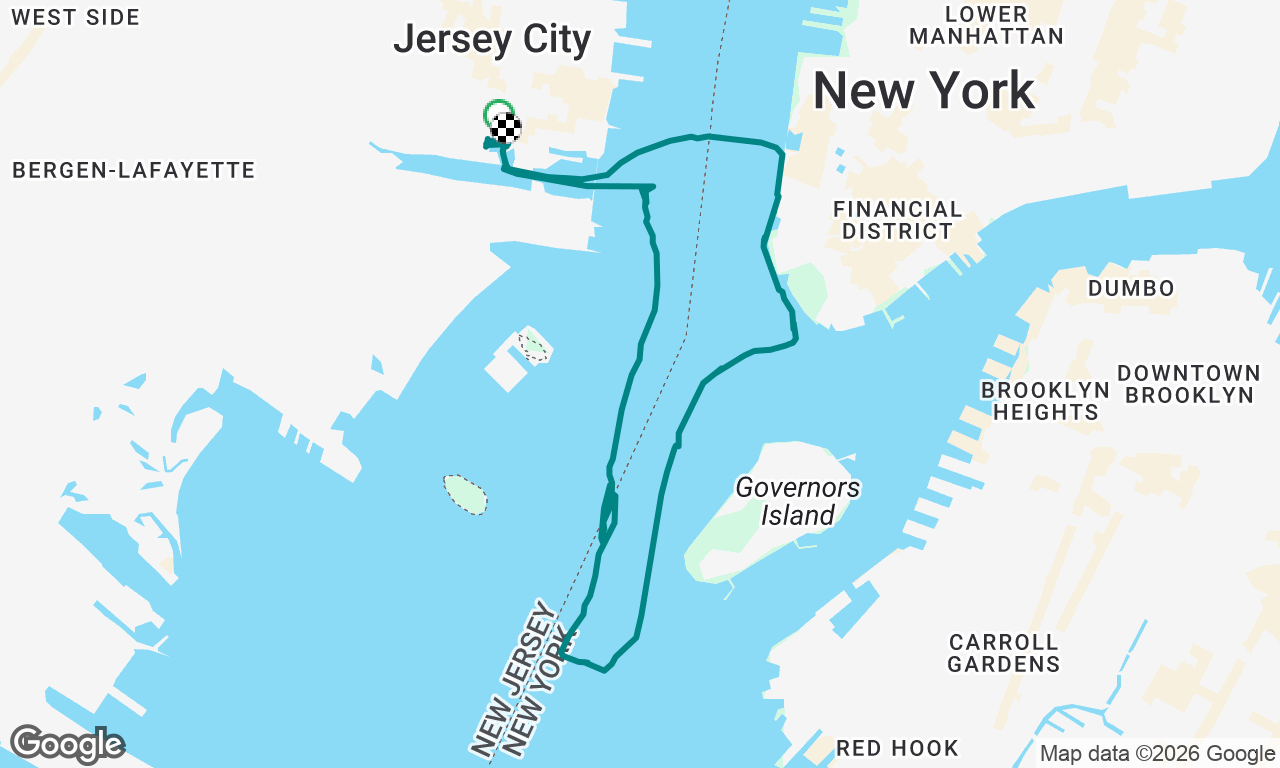 Voyage map