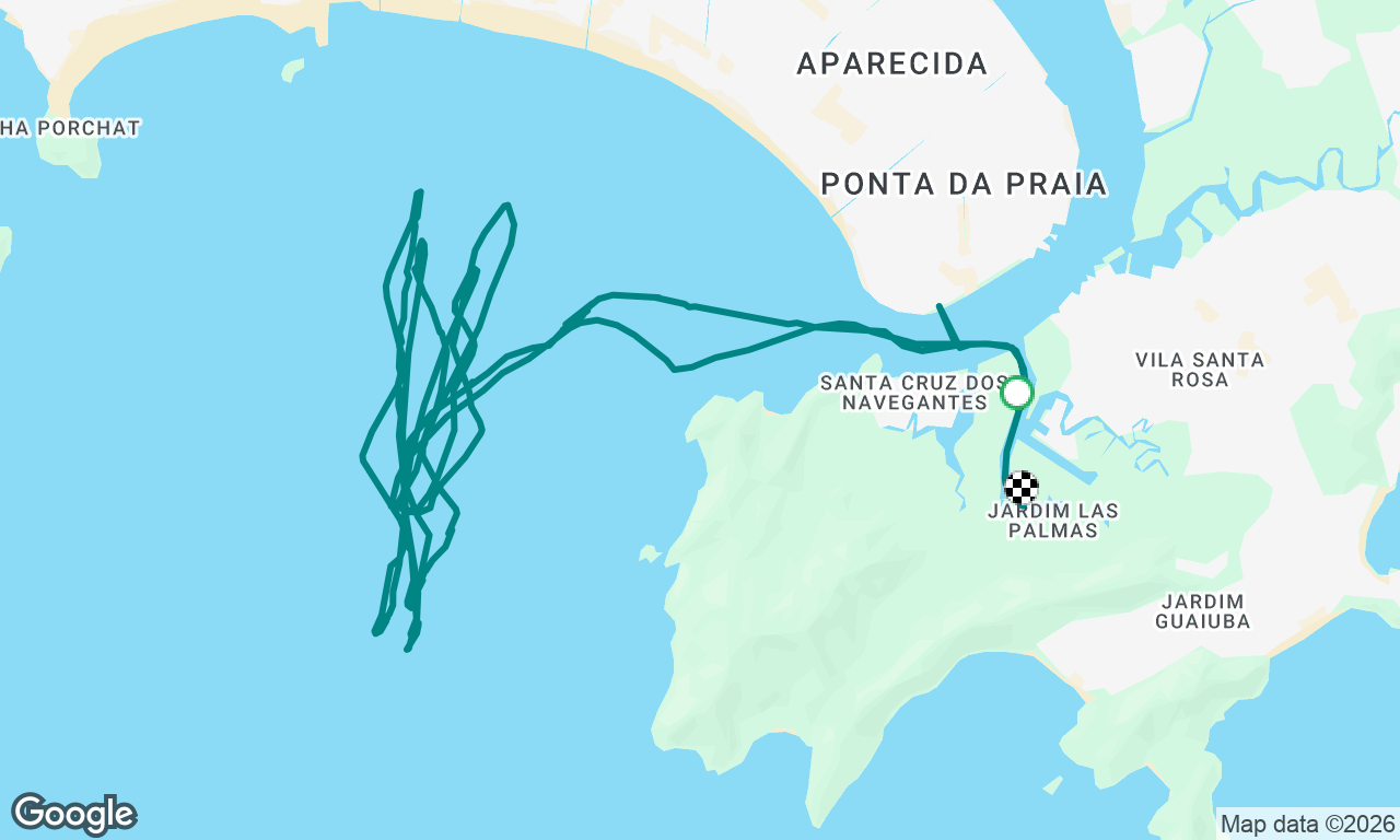 Voyage map