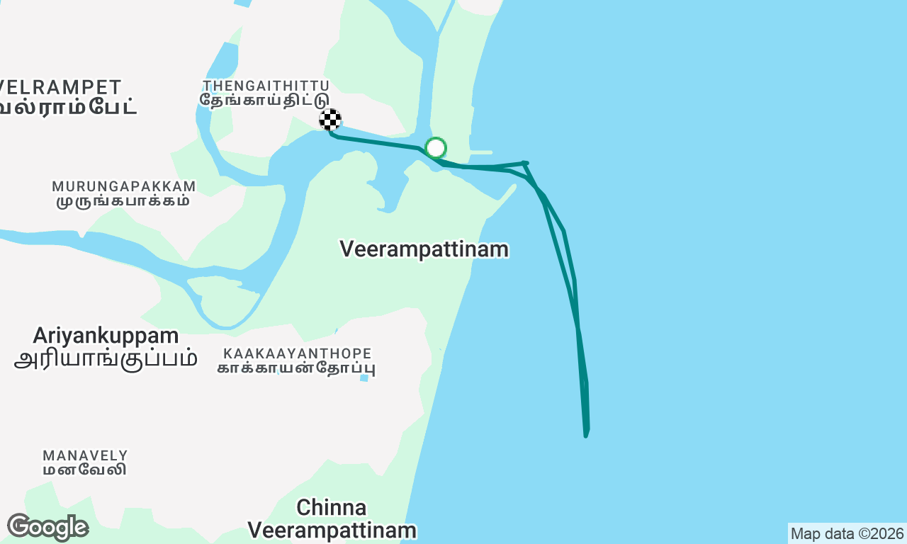 Voyage map
