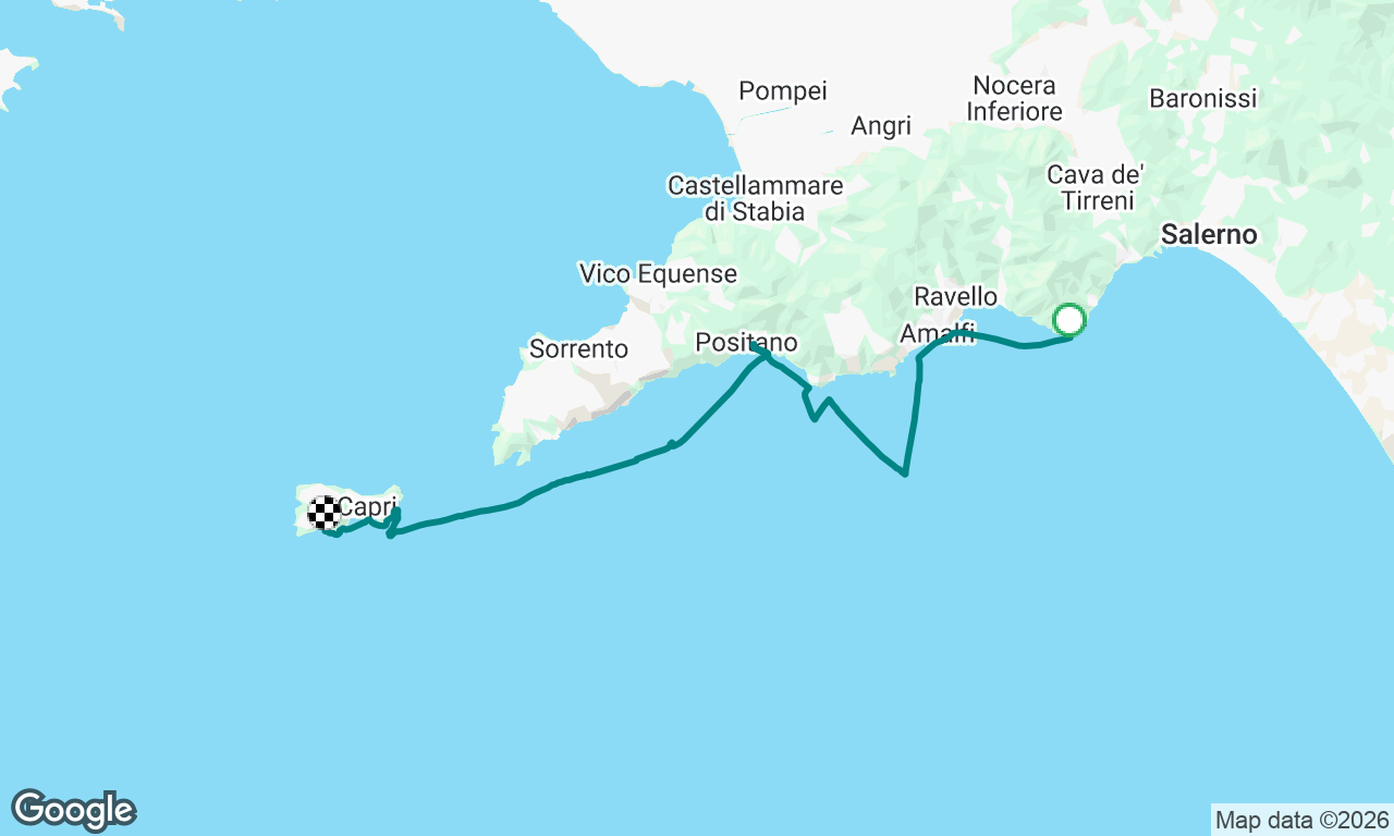 Voyage map