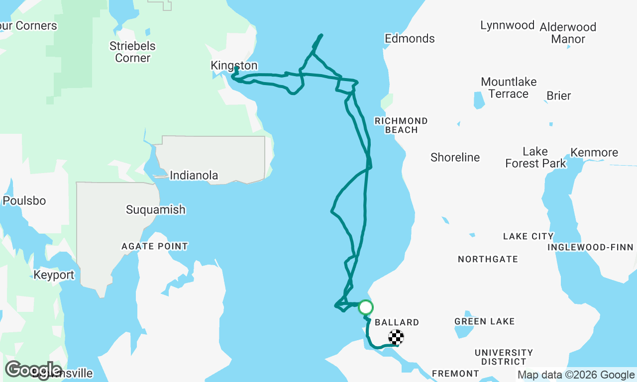 Voyage map