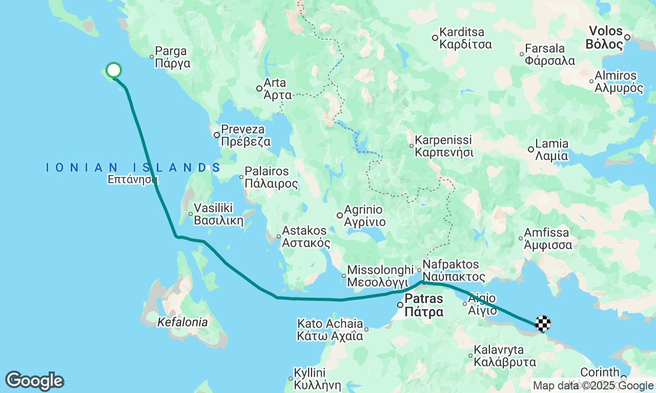 Towards Corinth Canal 