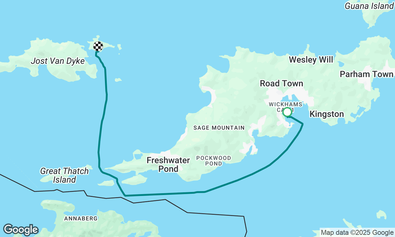 Tortola to Little JVD