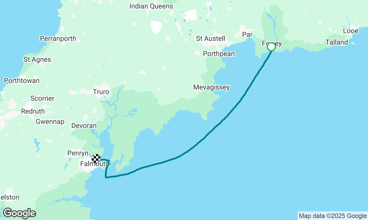 6 September 25 to Falmouth 