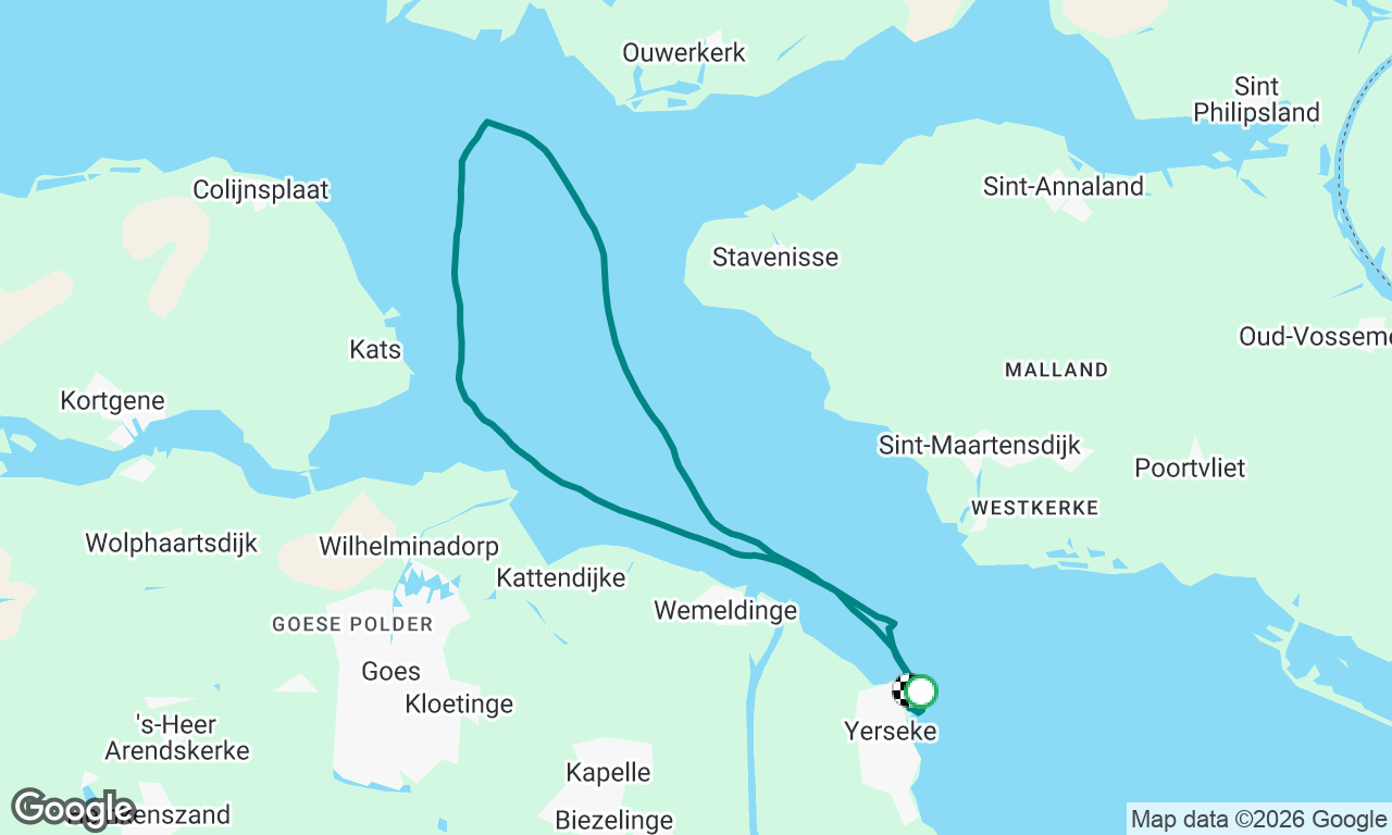 Spring sail with Pkwind 