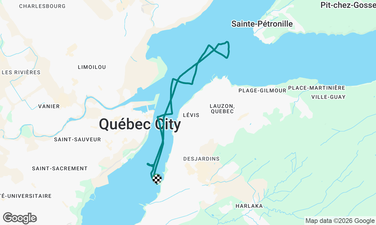 Voyage map