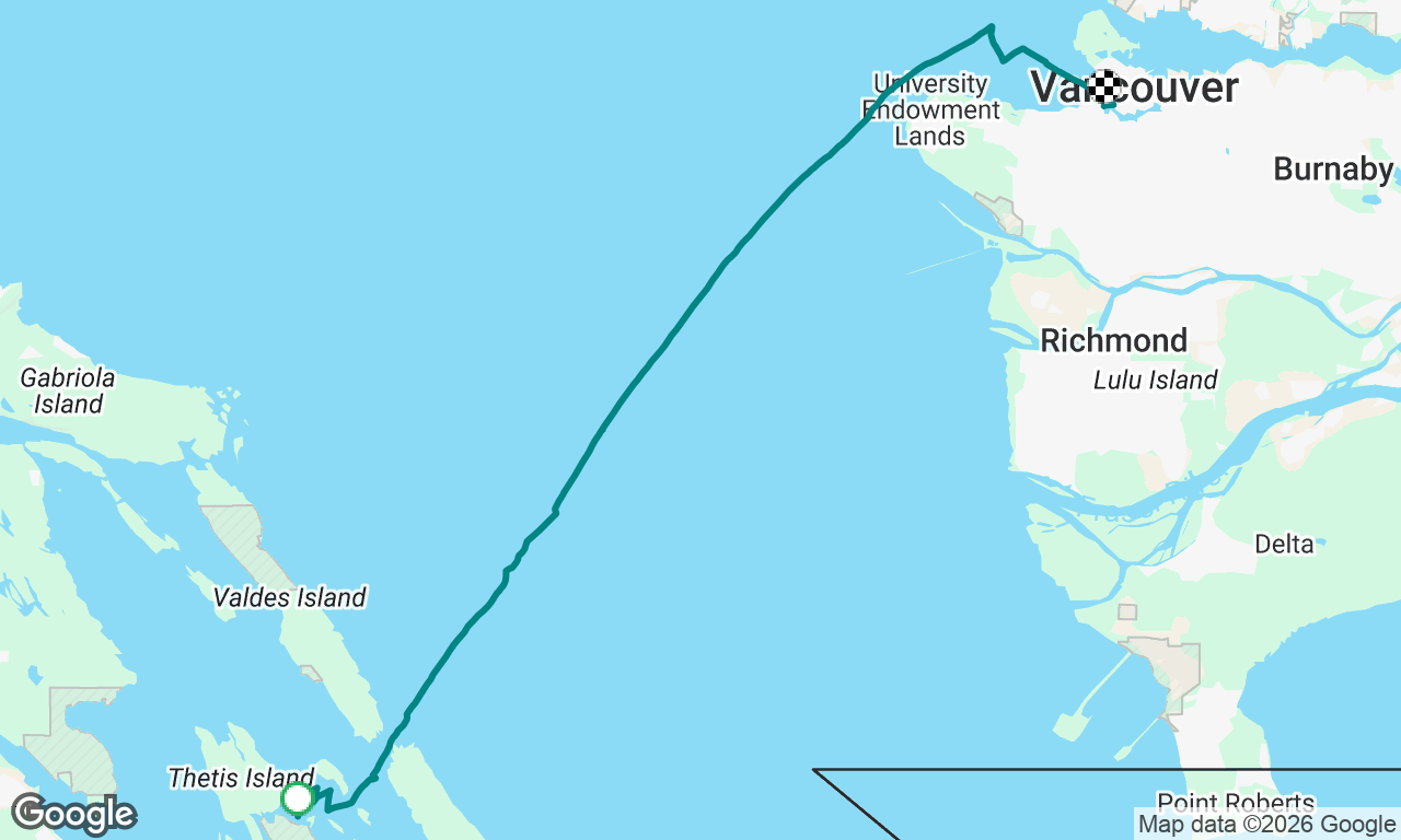 Voyage map