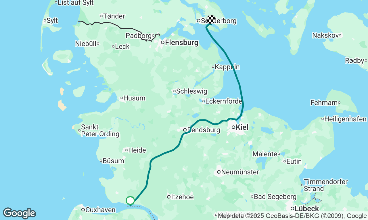 Brunsbüttel -> Kegnaes